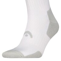 HEAD Unisex Tennissocken, 5er Pack - ELEMENTS TENNIS CREW ECOM, Sportsocken Weiß 35-38