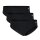 adidas women briefs, 3-pack - bikini briefs, Active Light Flex , underwear, logo, solid colour Black XS (X-Small)