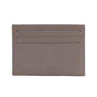 LACOSTE Herren Kreditkartenhülle, echtes Leder - Credit Card Holder, 7,5x11x1cm (HxLxB) Hellbraun