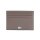 LACOSTE Mens Credit Card Holder, genuine leather - Credit Card Holder, 7,5x11x1cm (HxLxW) Light brown