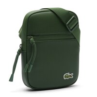 LACOSTE Herren Umhängetasche - S Flat Crossover Bag, 21x16x3,5cm (HxBxT) Grün