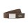 LACOSTE Mens Belt made of Fabric - practical Case, engraved sliding Buckle Closure  Brown (Morel) 130 cm