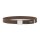 LACOSTE Mens Belt made of Fabric - practical Case, engraved sliding Buckle Closure  Brown (Morel) 130 cm