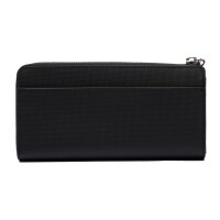 LACOSTE Damen Geldbörse - DAILY City Long Wallet, 9,5x19x3cm (HxBxT) Schwarz