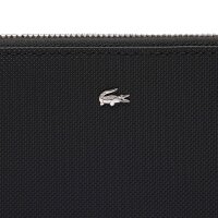 LACOSTE Damen Geldbörse - DAILY City Long Wallet, 9,5x19x3cm (HxBxT) Schwarz