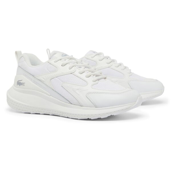 LACOSTE men sneaker - L003 Evo 224, trainers, single-coloured White EUR 45 (10.5 UK)