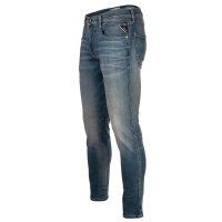 REPLAY Herren Jeans - Hyperflex Stretch ANBASS, Stretch Denim, Länge 32, Slim Fit Hellblau 33W/32L