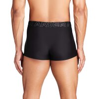 UNDER ARMOUR mens boxer shorts, 6-pack - Performance Tech Trunks  Solid 3 in, stretch, solid color Black XL (X-Large)