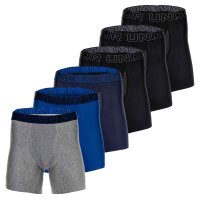 UNDER ARMOUR Herren Boxershorts, 6er Pack - Performance...