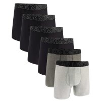 UNDER ARMOUR Herren Boxershorts, 6er Pack - Performance...
