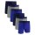 UNDER ARMOUR mens boxer shorts, 6-pack - Performance Tech Boxer Briefs Solid 6 in, stretch, solid color Blue/Grey M (Medium)