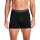 UNDER ARMOUR Mens Boxer Shorts, 6-Pack - Performance Cotton Boxer Briefs - Solid 6 in, Stretch, Cotton Blend Black L (Large)