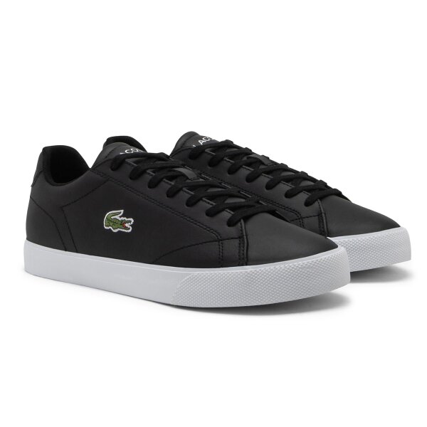 LACOSTE mens sneakers - Lerond Set 125 , trainers, logo Black EUR 43 (9 UK)