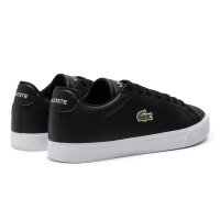 LACOSTE Herren Sneaker - Lerond Set 125, Turnschuhe, Logo Schwarz EUR 43