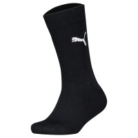 PUMA Kinder Socken 12er Pack - Easy Rider, ECOM, einfarbig, Logo Schwarz 35-38