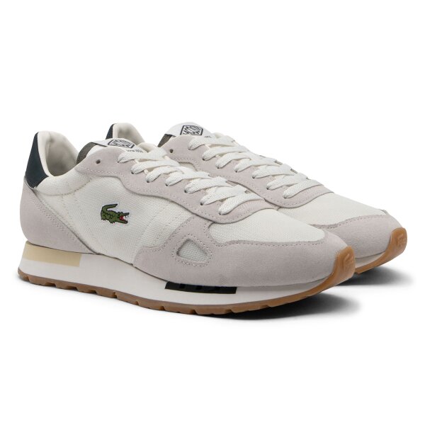 LACOSTE Herren Sneaker - Partner 70S 125 1, Turnschuhe, Logo Off White EUR 46