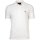 A|X ARMANI EXCHANGE mens polo shirt - collar, button placket, cotton piqué, plain White S (Small)