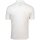A|X ARMANI EXCHANGE mens polo shirt - collar, button placket, cotton piqué, plain White S (Small)