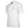 A|X ARMANI EXCHANGE mens polo shirt - collar, button placket, cotton piqué, plain White S (Small)