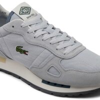 LACOSTE Herren Sneaker - Partner 70S 125 2 , Turnschuhe, Logo Grau EUR 44