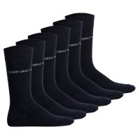 EMPORIO ARMANI Herren Socken, 6er Pack - CASUAL COTTON, Kurzsocken, One Size