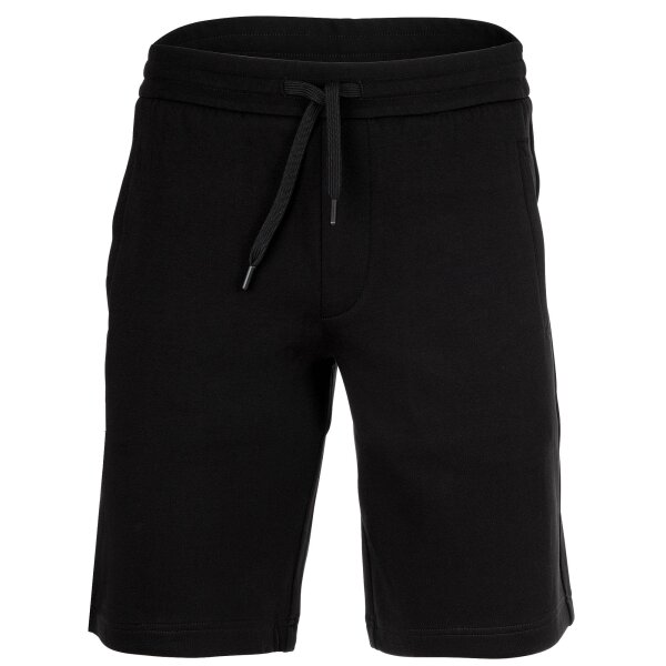 A|X ARMANI EXCHANGE Herren Sweatshorts - Loungewear, kurze Hose, Baumwoll-Mix, uni Schwarz S