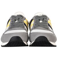 A|X ARMANI EXCHANGE Herren Sneaker Low - Schnür-Schuh, Retro, Logo, 41-46 Neutral Grey/Off White EU 46