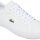 LACOSTE mens sneaker - Powercourt 125 , trainers, genuine leather, logo White EUR 43 (UK 9)