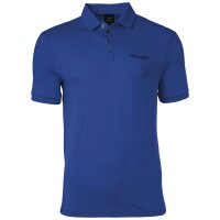A|X ARMANI EXCHANGE Mens Polo Shirt - Lettering, Slim fit, Cotton Stretch Mazarine Blue 2XL (XX-Large)