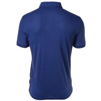 A|X ARMANI EXCHANGE Mens Polo Shirt - Lettering, Slim fit, Cotton Stretch Mazarine Blue 2XL (XX-Large)