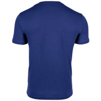 A|X ARMANI EXCHANGE Mens T-shirt - Script, Round Neck, Cotton Stretch Mazarine Blue 2XL (XX-Large)