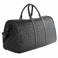A|X ARMANI EXCHANGE Herren Weekender - Liam Duffle, Reisetasche, 28x50x24cm (HxBxT) Schwarz