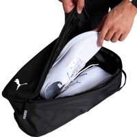 PUMA Unisex Schuhtasche - teamGOAL Shoe Bag 38 x 17 x 2,5cm Schwarz