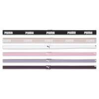 PUMA Ladies Hairband - Ambition Hairband, Sportsband, Puma Print White/Rose