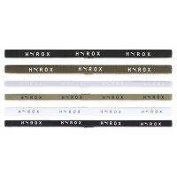 PUMA Unisex Haarband - 6er Pack, HYROX Sportbänder Schwarz/Grün