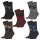 Burlington mens socks 2 pack - Dundee, diamond pattern, short socks, wool, one size
