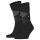 Burlington mens socks 2 pack - Dundee, diamond pattern, short socks, wool, one size