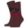 Burlington mens socks 2 pack - Dundee, diamond pattern, short socks, wool, one size