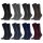 Burlington mens socks LEEDS Pack of 2 - virgin wool, logo, plain, one size, 40-46