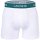 LACOSTE Mens Boxer Shorts, 3-pack - Boxer Briefs, Cotton Stretch, Logo Waistband Black/White/Grey M (Medium)