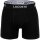 LACOSTE Mens Boxer Shorts, 3-pack - Boxer Briefs, Cotton Stretch, Logo Waistband Black/White/Grey M (Medium)