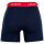 LACOSTE Herren Boxershorts, 3er Pack - Boxer Briefs, Cotton Stretch, Logobund Dunkelblau M