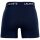 LACOSTE Mens Boxer Shorts, 3-pack - Boxer Briefs, Cotton Stretch, Logo Waistband Dark Blue M (Medium)