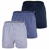 LACOSTE Herren Web-Boxershorts, 3er Pack -...