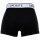 LACOSTE Herren Boxershorts, 3er Pack - Trunks, Casual, Cotton Stretch, Logobund Schwarz S