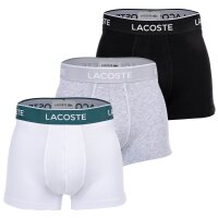 LACOSTE Herren Boxershorts, 3er Pack - Trunks, Casual,...
