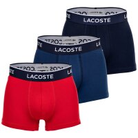 LACOSTE Mens Boxer Shorts, 3-pack - Trunks, Casual,...
