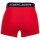 LACOSTE Mens Boxer Shorts, 3-pack - Trunks, Casual, Cotton Stretch, Logo waistband Blue/Red 2XL (XX-Large)