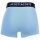 LACOSTE Herren Boxershorts, 3er Pack - Trunks, Casual, Cotton Stretch, Logobund Blau/Grau S