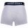 LACOSTE Mens Boxer Shorts, 3-pack - Trunks, Casual, Cotton Stretch, Logo waistband Blue/Grey S (Small)